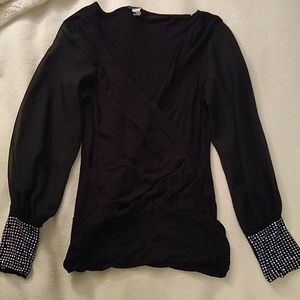 Black blouse L